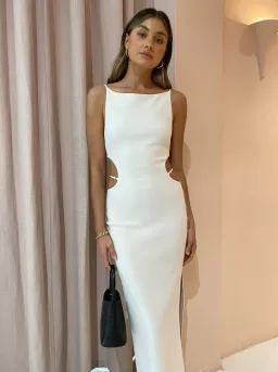 Bec & Bridge Cammi Dress in Vanilla Size 6 for rent on The Volte - image 2