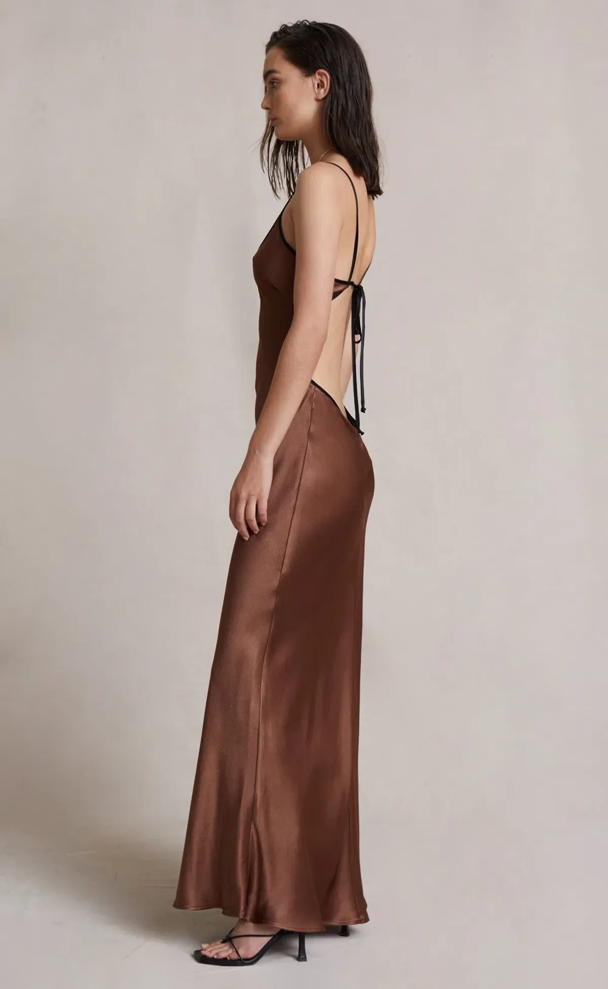 Bec & Bridge Cedar City Maxi Dress Brown Size 8 - Image 1