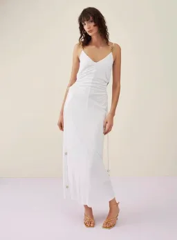 Manning Cartell Master Key Chain Dress White Size 8 for rent on The Volte - image 1