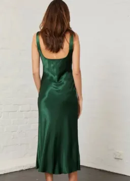 Bec & Bridge Martini Club Midi Dress Green Size 10 for rent on The Volte - image 3