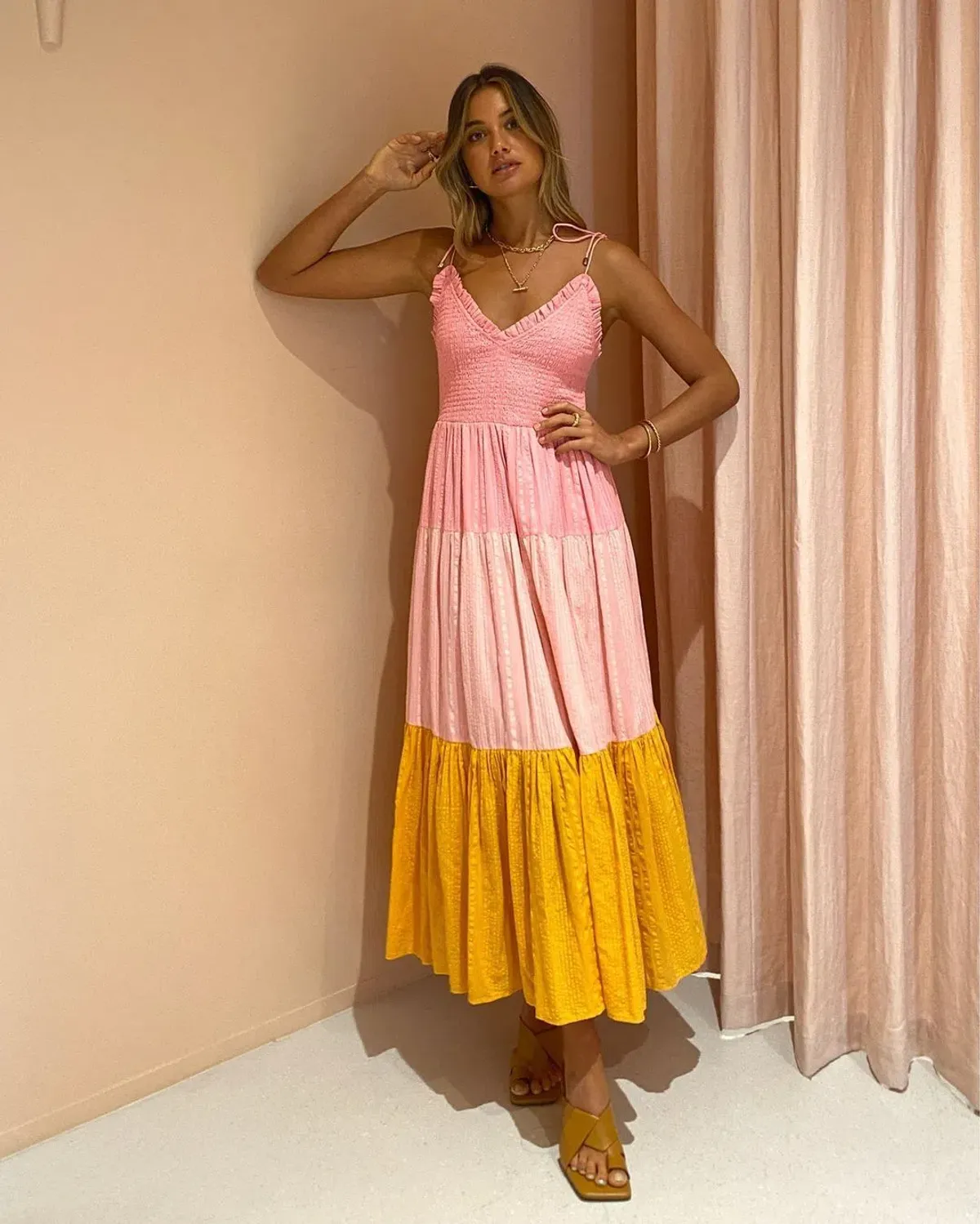 Steele Leora Dress Multi Size 8  - Image 2