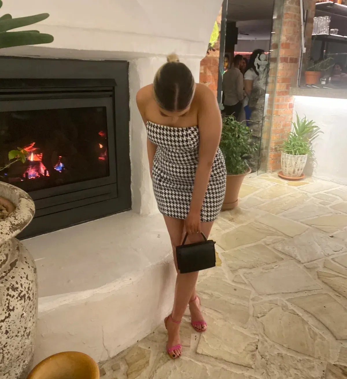 Mossman Wonderwall Mini Dress Print Size 12  - Image 4