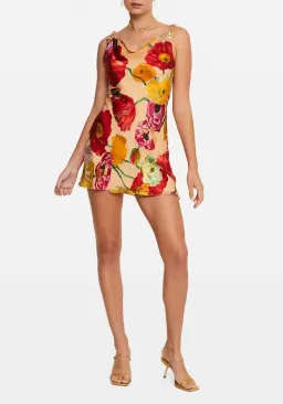 Cult Gaia Nerida Mini Dress Floral Size XS / Au 6 for rent on The Volte - image 1