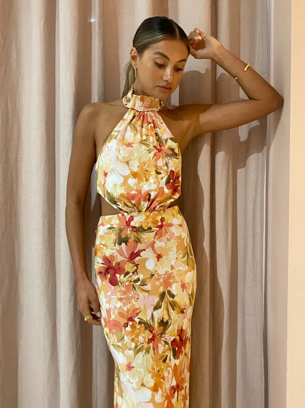 Significant Other Lapis Dress Floral Size 6 - Image 7