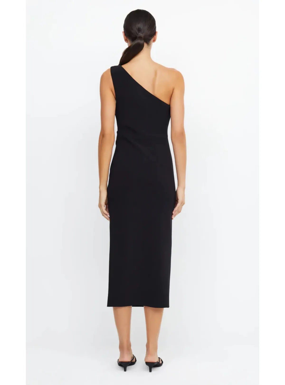 Bec & Bridge Be Mine Asym Black Dress Size AU 6 - Image 3