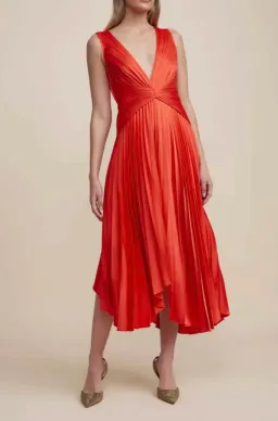 ACLER   Darley Dress   Watermelon/Red    Size 10 for rent on The Volte - image 1