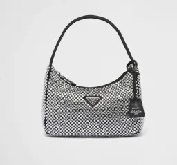 Prada Satin Bag with Crystals for rent on The Volte - image 2