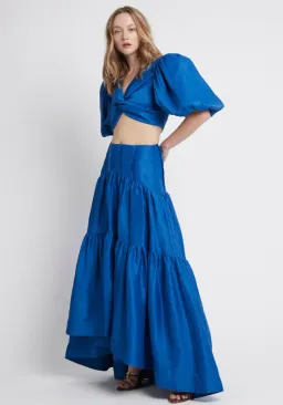 Aje Reverb Gathered Set Blue Size 10-8 for rent on The Volte - image 3