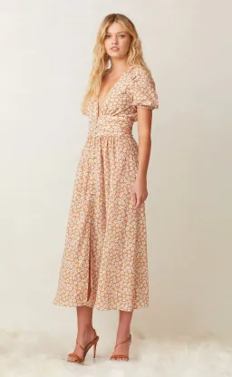 Bec & Bridge Zoe Maxi Dress Peach Size AU 8 for rent on The Volte - image 2
