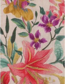 Zimmermann Tropicana Tie Sleeve Midi Dress Floral Size 1 / Au 10 for rent on The Volte - image 3