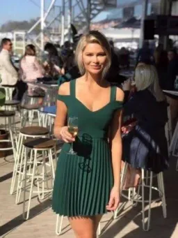 By Johnny Emerald City Mini Dress Green Size 12 for rent on The Volte - image 1