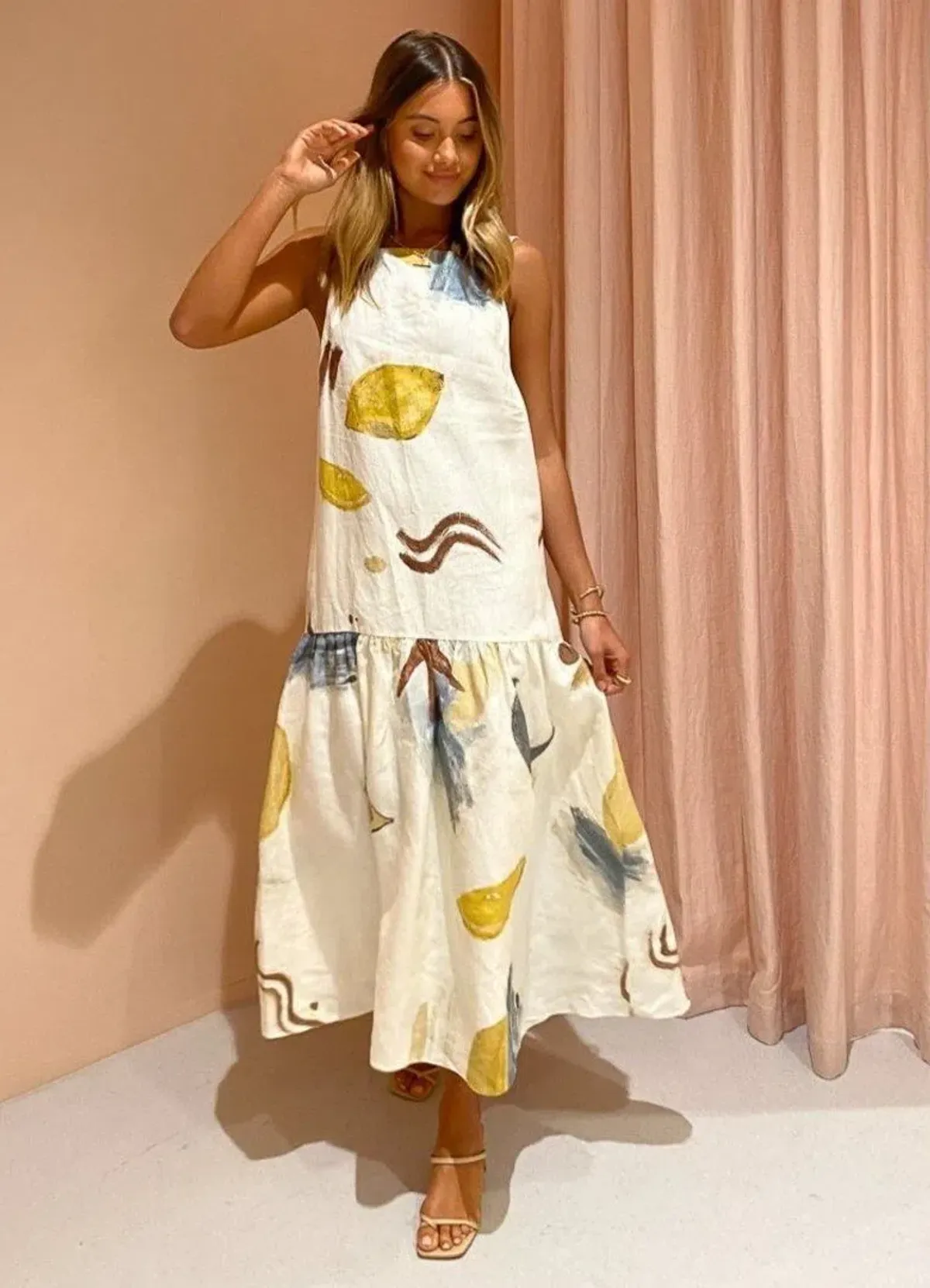 Sir the Label Martine Maxi Dress Print Size 1/AU 8 - Image 1