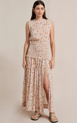 Bec and Bridge Janice Midi Dress Floral Size 8 for rent on The Volte - image 1