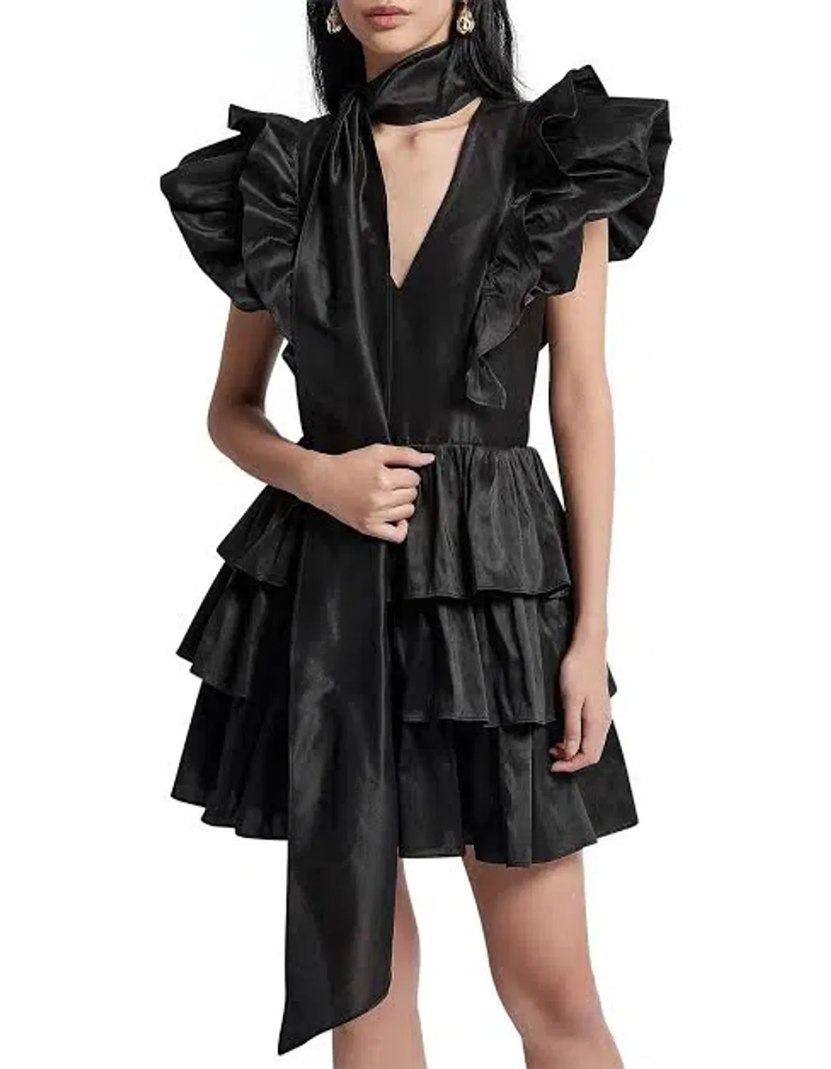 Aje Allégro Bon Bon Mini in Black Size AU 10 - Image 2