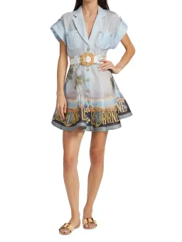 Zimmermann Postcard Dress Print Size 0P/Au 6 for rent on The Volte - image 1