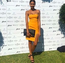 Kookai Honey Dress Yellow Size 8 for rent on The Volte - image 4