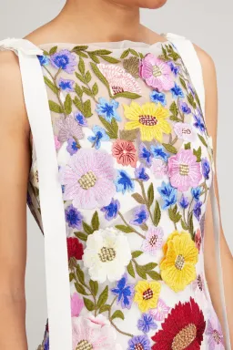 Rachel Gilbert Nya Gown Floral Size AU 8  for rent on The Volte - image 3