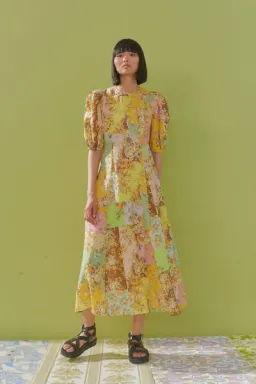 Alemais Matilde Midi Dress Floral Size 10 for rent on The Volte - image 1