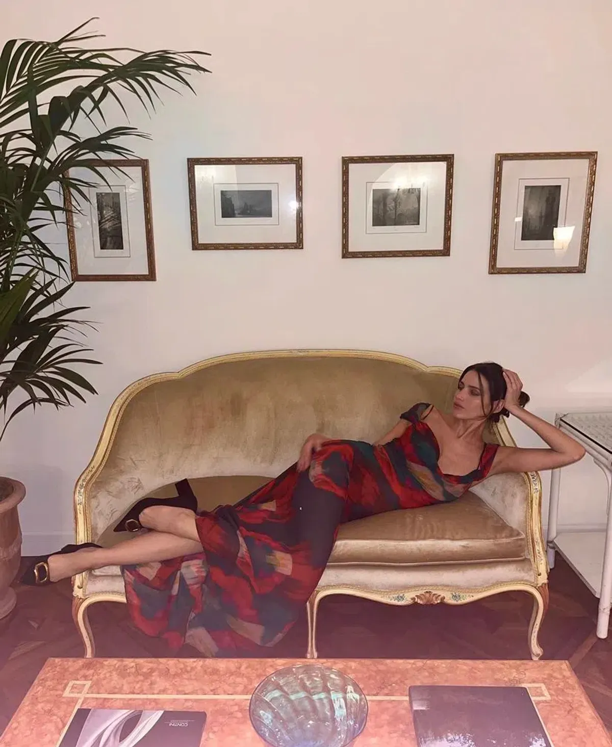 Rat and Boa Adriana Maxi Dress Multi Size Xs/AU 6 - Image 5