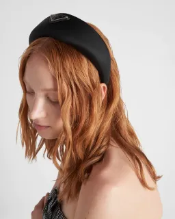 Prada Re-Nylon Headband Black  for rent on The Volte - image 1