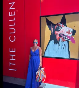 Esse Studios strap V Maxi Dress Cobalt Blue Size AU 6 for rent on The Volte - image 4