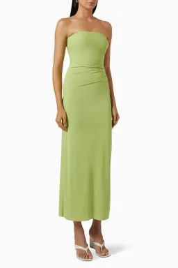 Bec & Bridge Myla dress Green Size AU 6 for rent on The Volte - image 1