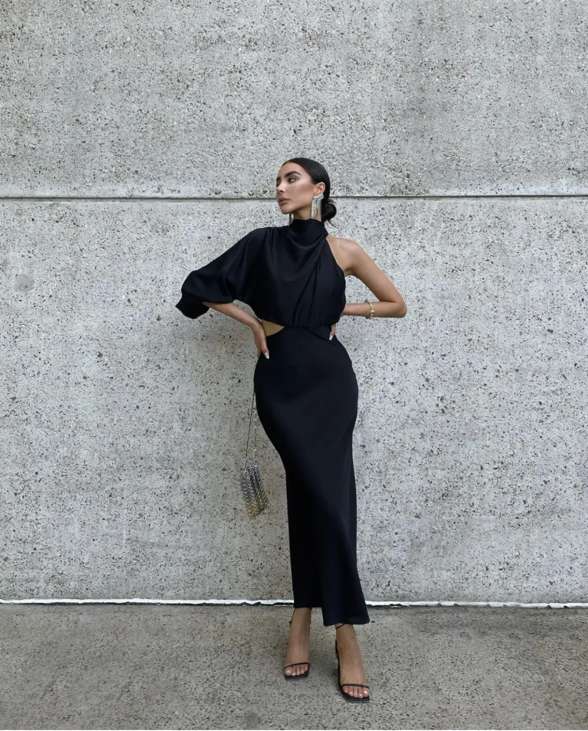 Sheike Olivia Maxi Dress Black Size 8 - Image 2