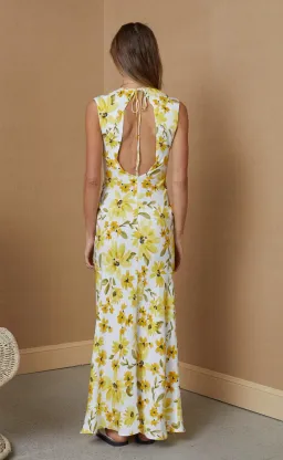 Bec & Bridge Daphne V Dress Floral Size 6 / XS for rent on The Volte - image 3