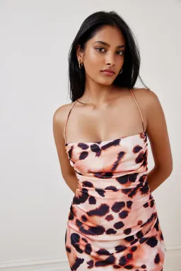 Lexi Scarlet Maxi Dress Leopard Print Size 8 for rent on The Volte - image 2