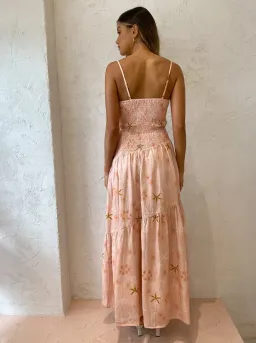 Issy Seaside Maxi Dress Cut Out Print Size 10 for rent on The Volte - image 4