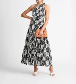 Sheike Magnolia Maxi Dress Black/White Size 10 / M for rent on The Volte - image 1