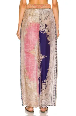 Zimmermann Anneke Draw Waist Pants Patch Paisley Size 0 / AU 8 for rent on The Volte - image 2