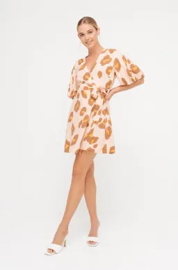 Sheike Copy Cat dress animal print Pink Size AU 8 for rent on The Volte - image 2