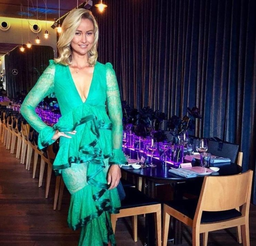 Nicola Finetti Maia Green Dress Sz 10 for rent on The Volte - image 7