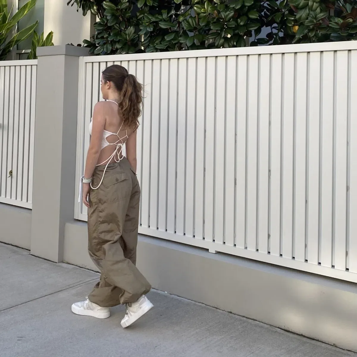 Mr Winston Knit Cream Corset - Image 2