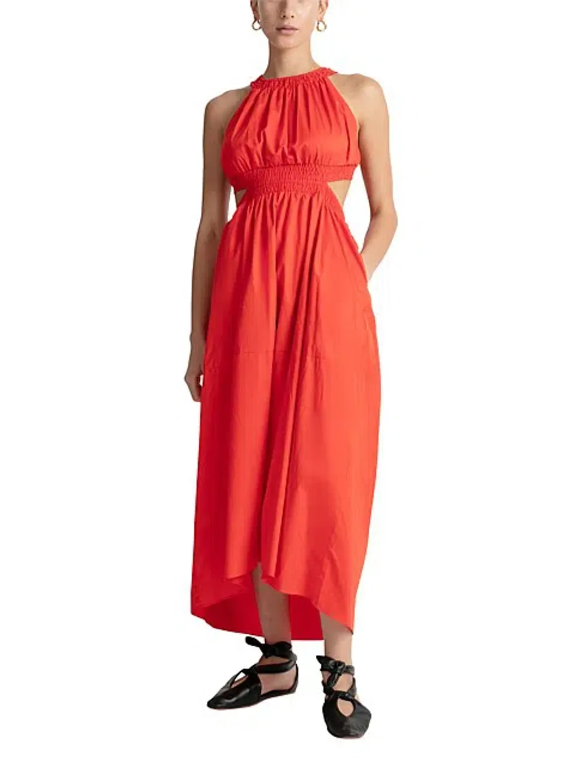 Camilla and Marc Pollina Midi Dress Red Size AU 14 - Image 1
