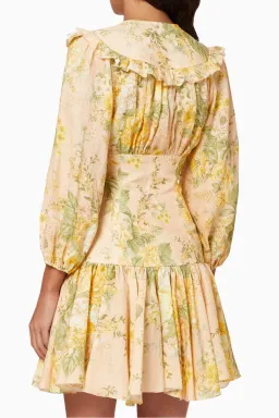 Zimmermann's Amelie Corset Dress Peach 1 / AU 8 for rent on The Volte - image 2