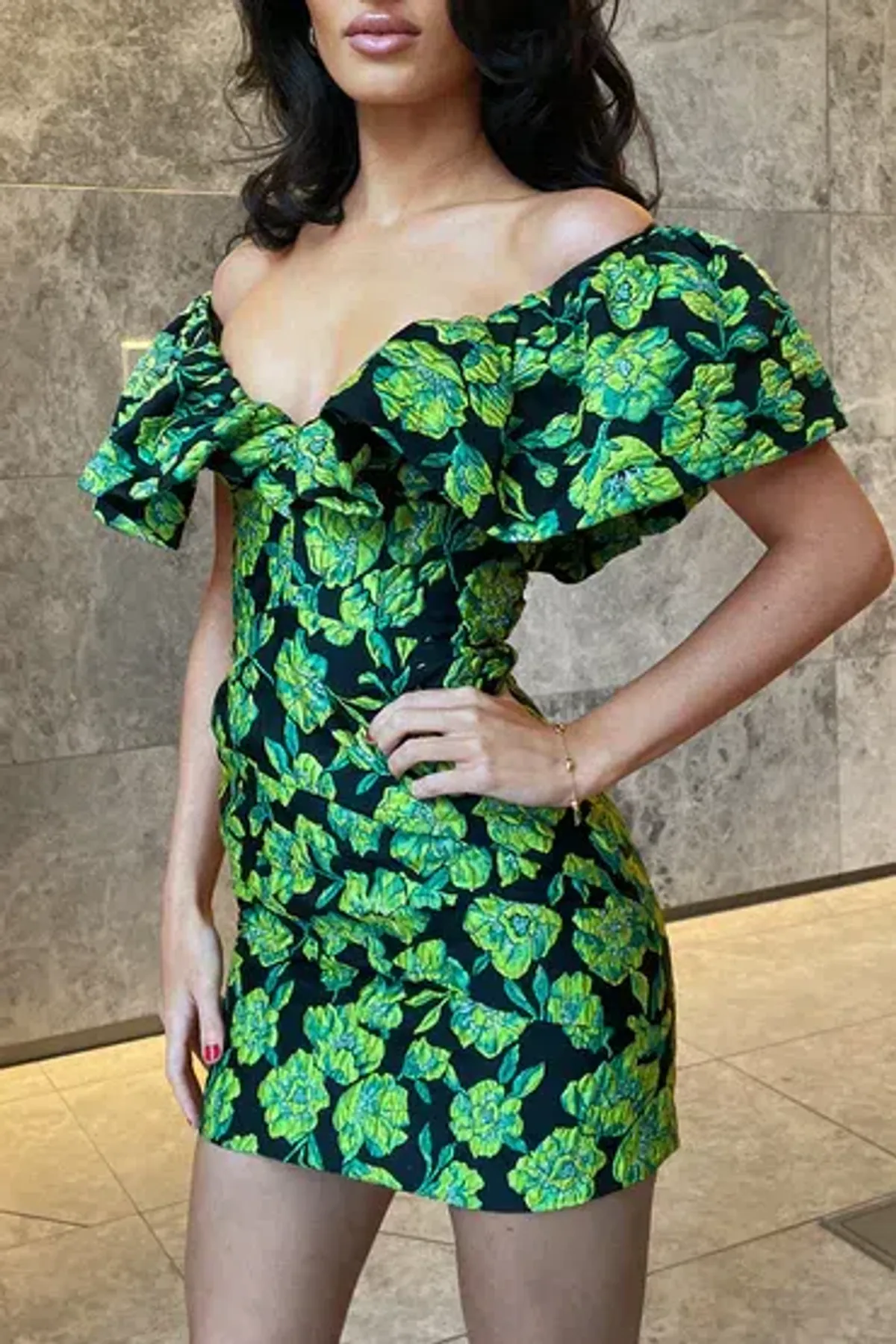 Eliya The Label Lindsey Dress Green Size M / Au 10 - Image 3