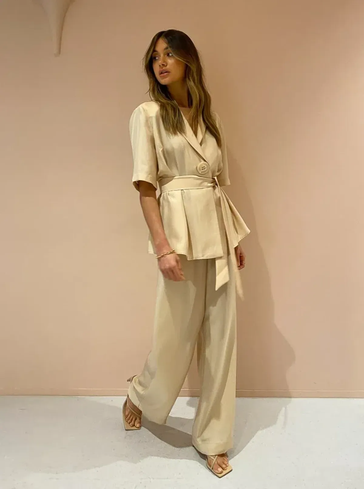 Viktoria & Woods Chorus Shirt & Pilot Pants in Wheat Size 3 / AU 12 - Image 4