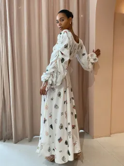 Alemais Hera Skirt Print Size 6 for rent on The Volte - image 3