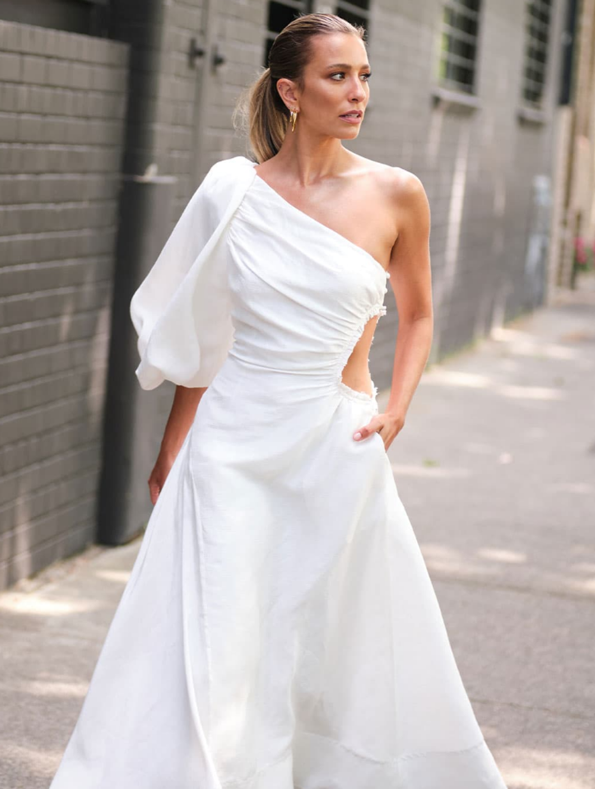 Aje Concept Dress White Size 8 - Image 3