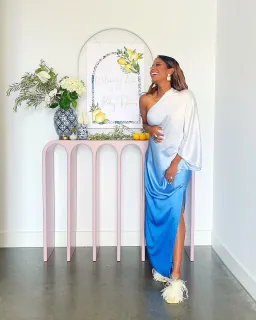 BAOBAB Cabana Dress Blue Multi Size M for rent on The Volte - image 1