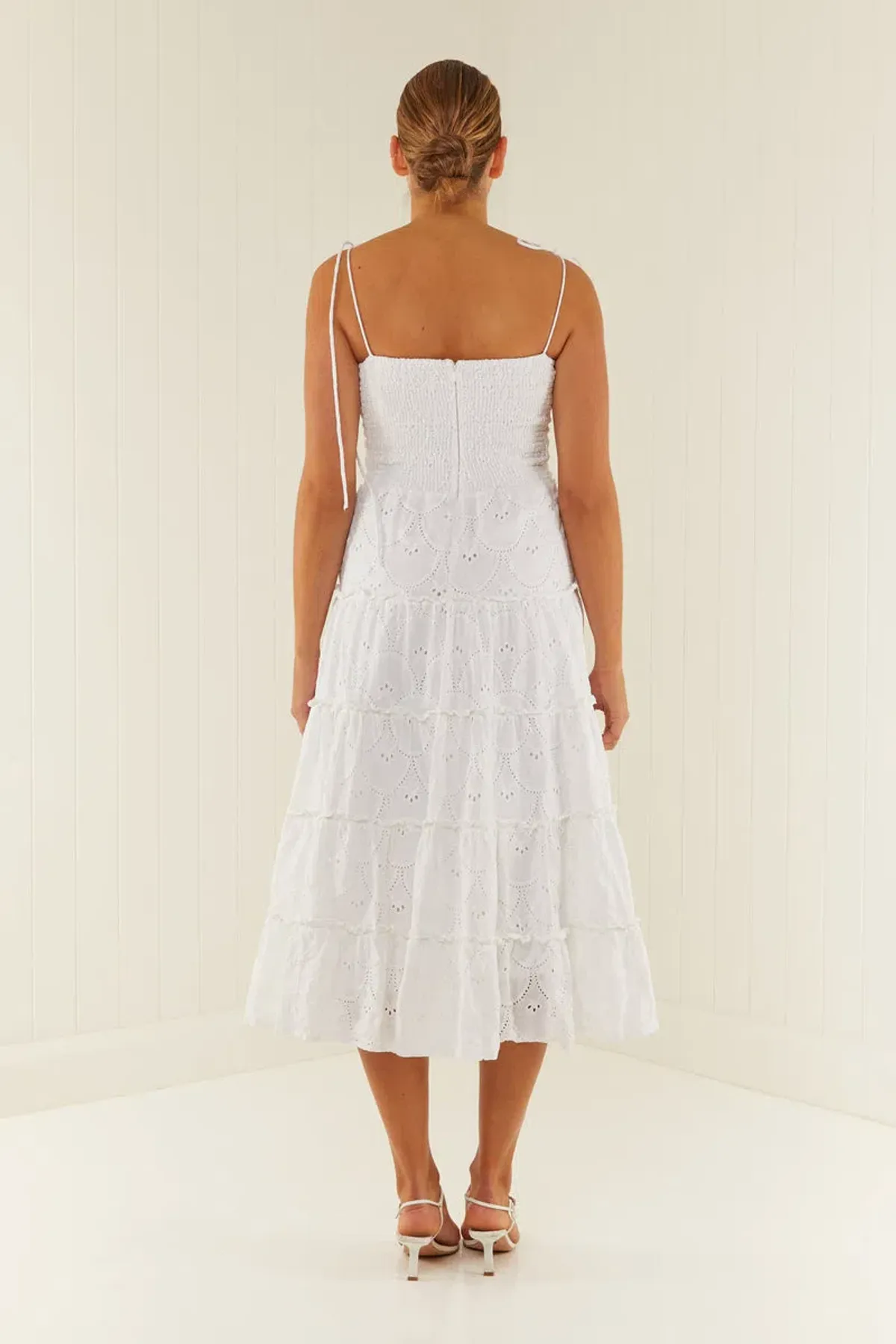 Palm Noosa James Dress in White Size 6 - Image 2