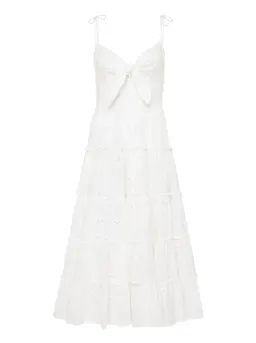 Palm Noosa James Dress in White Size 6 for rent on The Volte - image 3