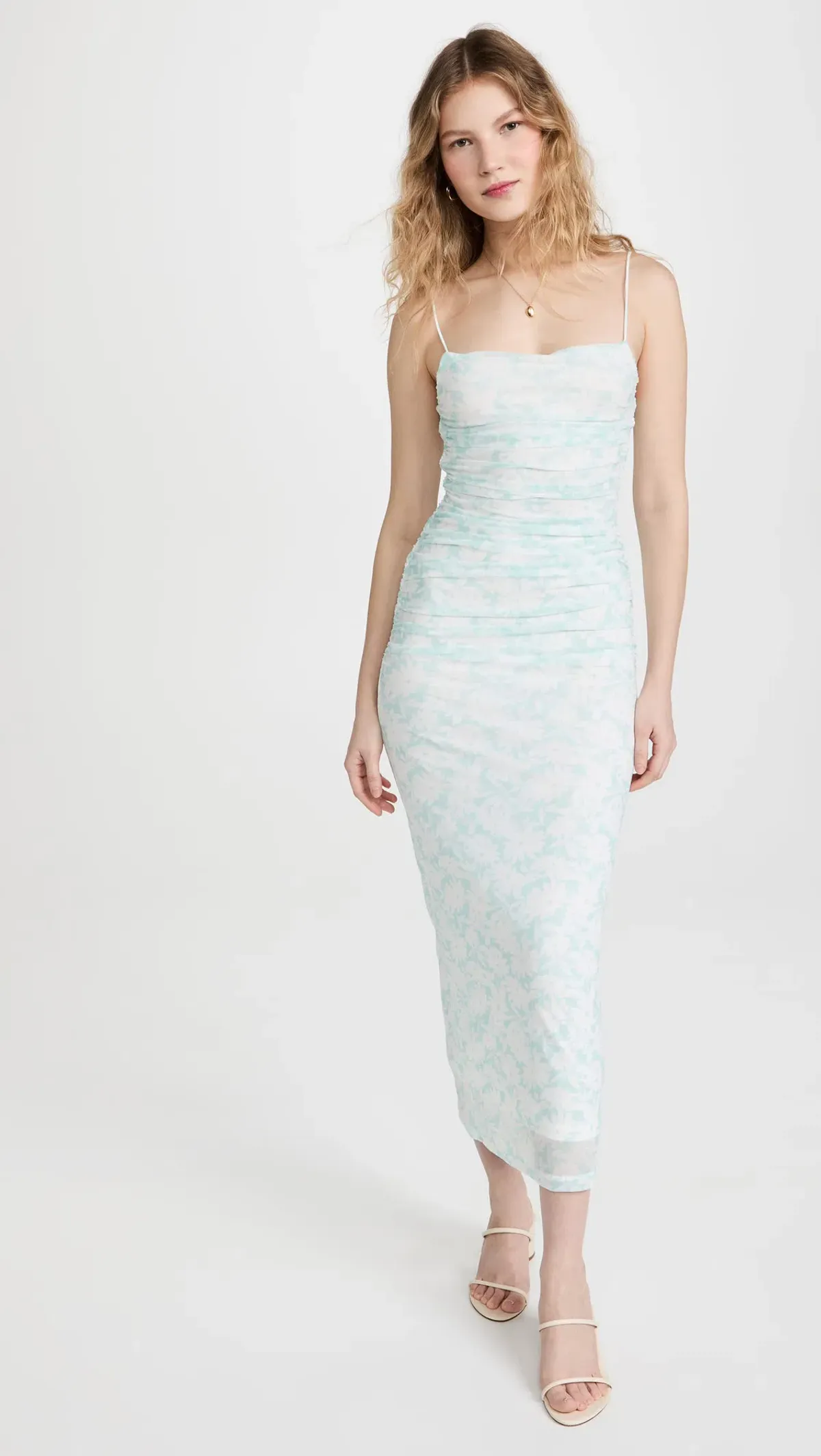 Significant Other Verona Dress Midi Blue Size 8 - Image 2