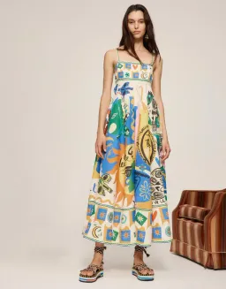 Alemais Soleil Sundress Print Size 8 for rent on The Volte - image 1