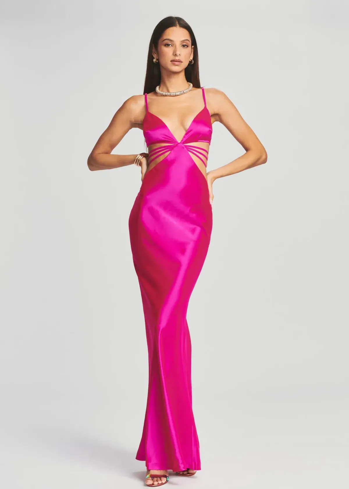 Retrofete Selma Dress Pink Size XS/AU 6 - Image 1