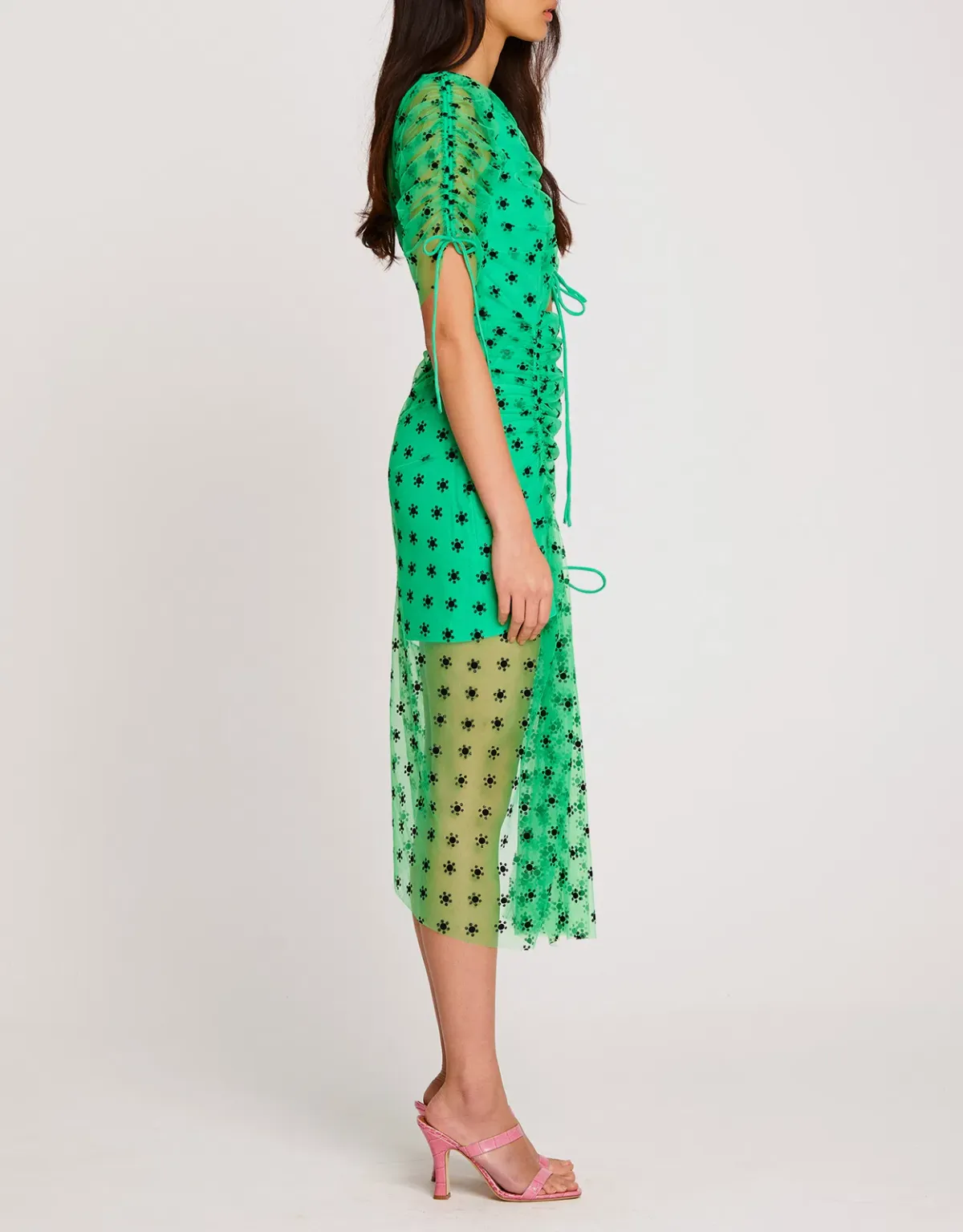 Alice McCall Stardust Midi Dress Green Size 8 / S - Image 2