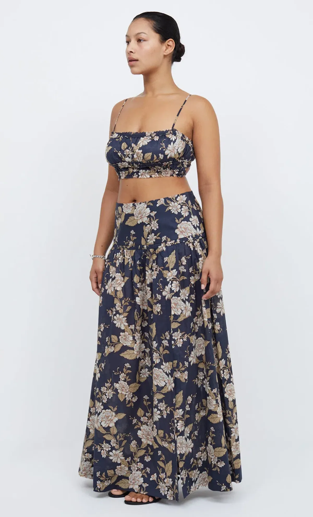Bec & Bridge Opaline Floral Crop Top and Maxi Skirt Set in Opaline Floral Size 6 / XS - Image 2