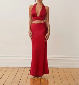 Arcina Ori Rosalina Set Red Size XS / Au 6 for rent on The Volte - image 1